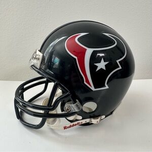 Houston Texans 2002 to 2023 NFL. Mini Speed Throwback Helmet.